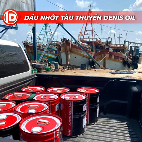 dầu nhớt tàu thuyền và hàng hải Denis Oil