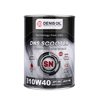 DẦU NHỚT ĐỘNG CƠ XE TAY GA 4 THÌ DNS SCOOTER 10W40 ( 0.8 LÍT ) SEMI-SYNTHETIC DẦU NHỚT ĐỘNG CƠ XE TAY GA 4 THÌ DNS SCOOTER 10W40 ( 0.8 LÍT ) SEMI-SYNTHETIC